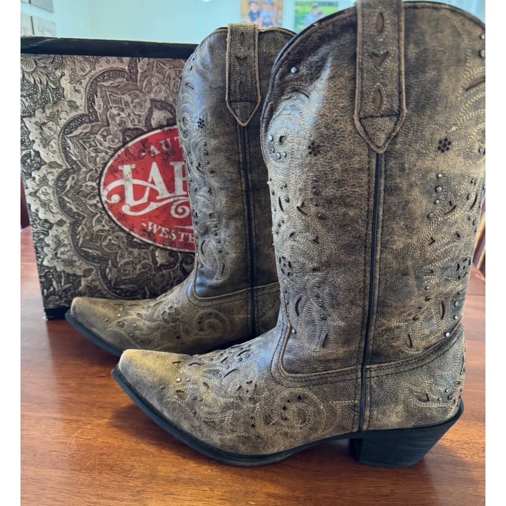 Larado Vanessa Western Boots Women's 11 Wide 52050